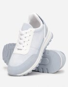  Adidași Albaștri cu șireturi deasupra gleznei Kiea