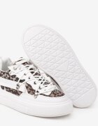  Adidași Albi cu model leopard Doridi