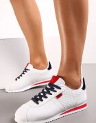  Adidași Albi Roșii cu Cusături Phyrise