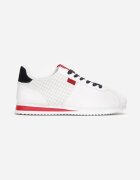  Adidași Albi Roșii cu Cusături Phyrise