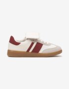  Adidași Bej-Bordeaux în Stil Tenis cu Margine Întoarsă Aveloren