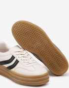  Adidași Bej cu Talpă Groasă și Cusături Erisosa