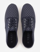  Adidași Bleumarin sub gleznă cu buline Porenia