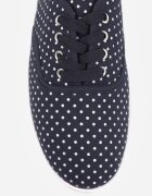  Adidași Bleumarin sub gleznă cu buline Porenia