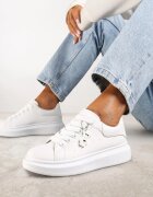  Adidași Casual Albi cu Pandantiv Ursuleț Ulevidia