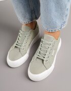  Adidași Casual Verde până la gleznă cu platformă cu șireturi Reapita