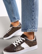  Adidași Maro cu imprimeu Casica