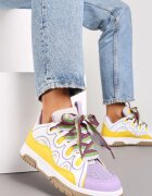  Adidași Mov cu Șireturi Largi Nolita