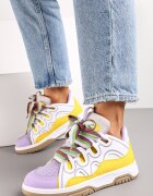  Adidași Mov cu Șireturi Largi Nolita