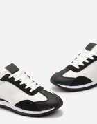  Adidași Negri cu Inserții Decorative Fania