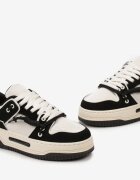  Adidași negri cu platformă cu șireturi decorative Aqara