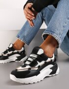  Adidași Negri cu șnur decorativ cu zirconii Saerina