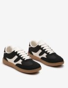  Adidași Negri tip tenisi Decorați cu inserții Ysalesa