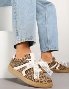  Adidași panteră tip tenisi iconici cu fundă decorativă detașabilă Korilinda