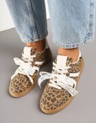  Adidași panteră tip tenisi iconici cu fundă decorativă detașabilă Korilinda