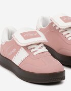  Adidași Roz cu platformă cu detalii contrastante și limbă întoarsă Amirila