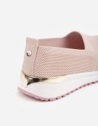  Adidași Roz Elastice cu Inserție Metalică la Călcâi Jestella