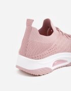  Adidași sport Roz Slip-on tip șosetă cu talpă decorativă Moonlise