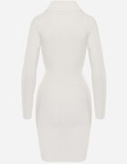 allyson Rochie Albă Reiată Varia