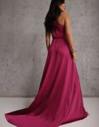 allyson Rochie Mov Elegantă Asimetrică pe un Umăr Leylane