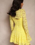 allyson Rochie Nelfedi Galbenă