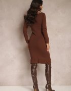 allyson Rochie pulover Maro cu volan Cesi