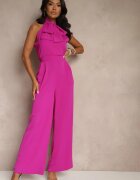 allyson Salopetă Fucsia Decorată cu Fundă Milireia