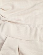 allyson Set bej deschis Bluză cu pernuțe la umeri și Pantaloni drepți cu elastic în talie Divanes