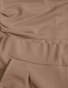 allyson Set Maro deschis Bluză cu pernuțe la umeri și Pantaloni drepți cu elastic în talie Divanes