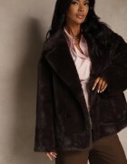 ann gissy Geacă Maro La două rânduri Blană artificială Croi Oversize Manella
