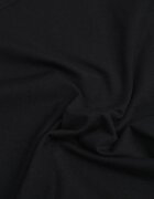 ann gissy Tricou Negru Casual din Bumbac Zeiasha