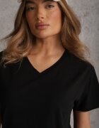 ann gissy Tricou Negru Clasic din Bumbac Irithnea