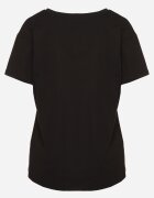 ann gissy Tricou Negru Clasic din Bumbac Irithnea