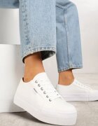 badoxx Tenisi Basic Albe cu platformă Mailiselle