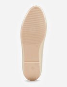  Balerini Plati Aurii din imitație de piele Slip-on cu vârf rotund Jemenna