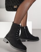 ballada Botine Clasice Negre Worker Morienne