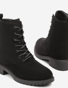 ballada Botine Clasice Negre Worker Morienne