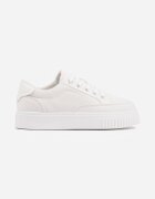 ballada Chunky Sneakers Alb pe platformă reliefată Trianne