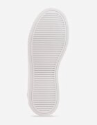 ballada Chunky Sneakers Alb pe platformă reliefată Trianne