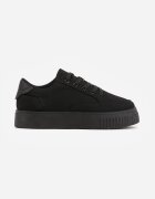 ballada Chunky Sneakersy Negri pe Platformă Embosată Trianne