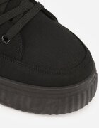 ballada Chunky Sneakersy Negri pe Platformă Embosată Trianne