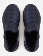ballada Ghete de zăpadă stil sneakers bleumarin cu platformă cu imprimeu în relief și cu carâmb matlasat Vermina