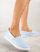 ballada Tenisi Albastru deschis Vices Basic cu benzi elastice din material Aretela