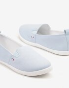 ballada Tenisi Albastru deschis Vices Basic cu benzi elastice din material Aretela