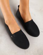 ballada Teniși Negri Vices Basic cu benzi elastice textile Aretela