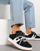 be.sport Adidași Negri Decorați Cu Motiv Geometric Telindrela
