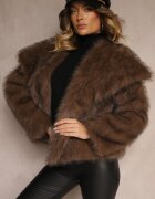 belcci Jachetă Maro Elegantă de Blană cu guler Vertirida