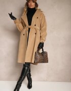 belcci Trenci Maro Dublu-rând cu o croială elegantă cu curea Edioneta