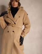 belcci Trenci Maro Dublu-rând cu o croială elegantă cu curea Edioneta