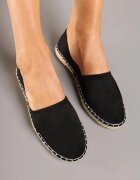 bellucci Espadrile Negre decorate cu decupaje și împletitură Wommea